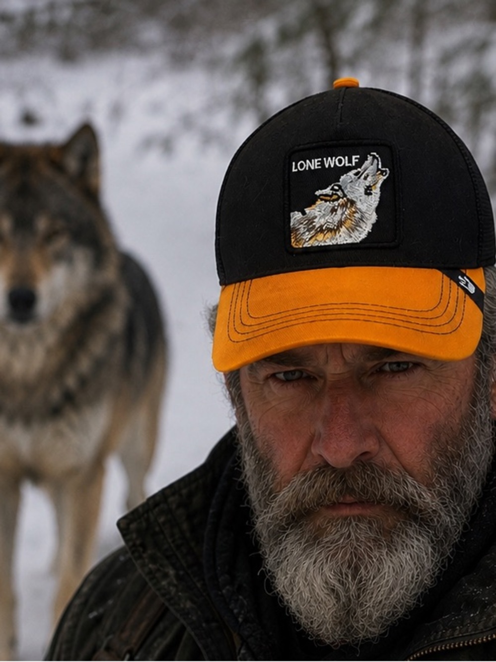 Goorin Brothers Farm Series replica trucker cap - Lone Wolf - a classic